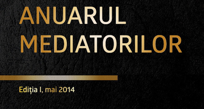 Prima editie a Anuarului Mediatorilor, mai 2014